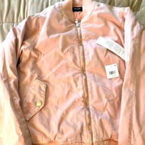 Hudson pink women’s bomber jacket